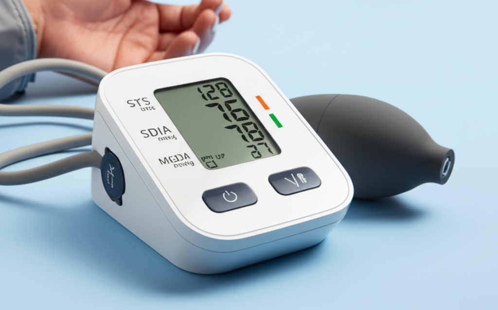 Tensiomètre Automatique au Bras - Écran LCD large, détection arythmie cardiaque, mémoire 2x120 mesures, brassard 22-42cm, validé cliniquement