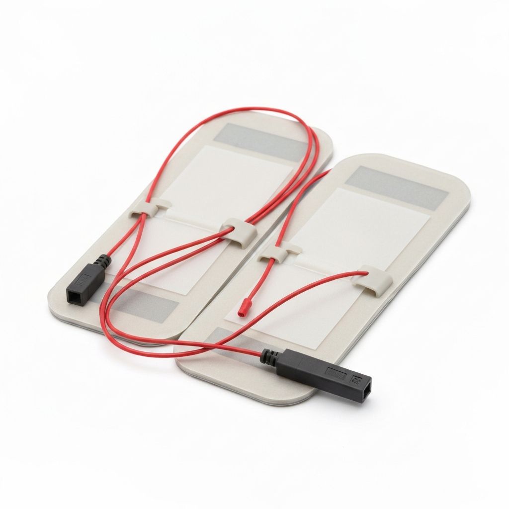 Électrodes Défibrillateur Adulte - Paire d'électrodes pré-gélifiées, compatible DEA/DSA, durée de vie 2 ans, connexion universelle, sachet scellé