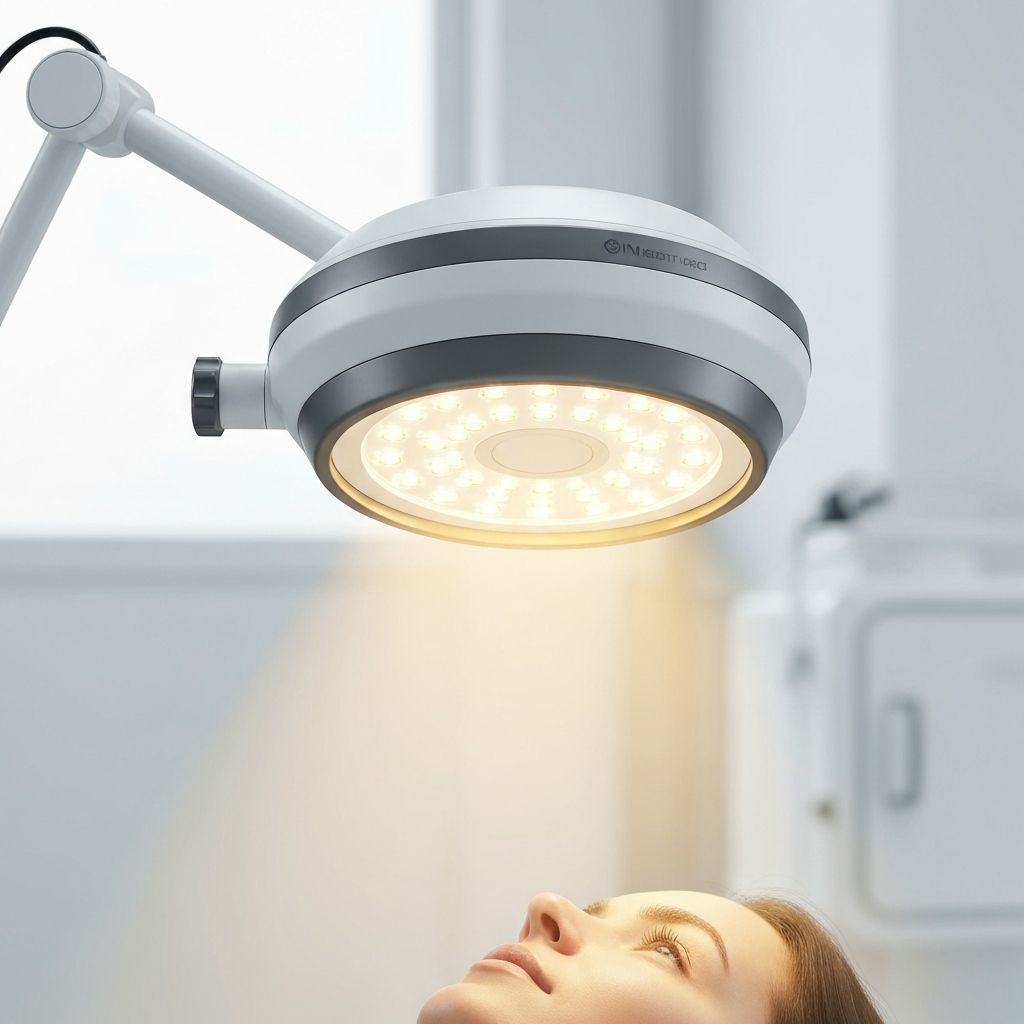 Lampe d'Examen LED Mobile - Tête orientable 360°, intensité variable 3000-12000 lux, température couleur ajustable, batterie rechargeable autonomie 6h